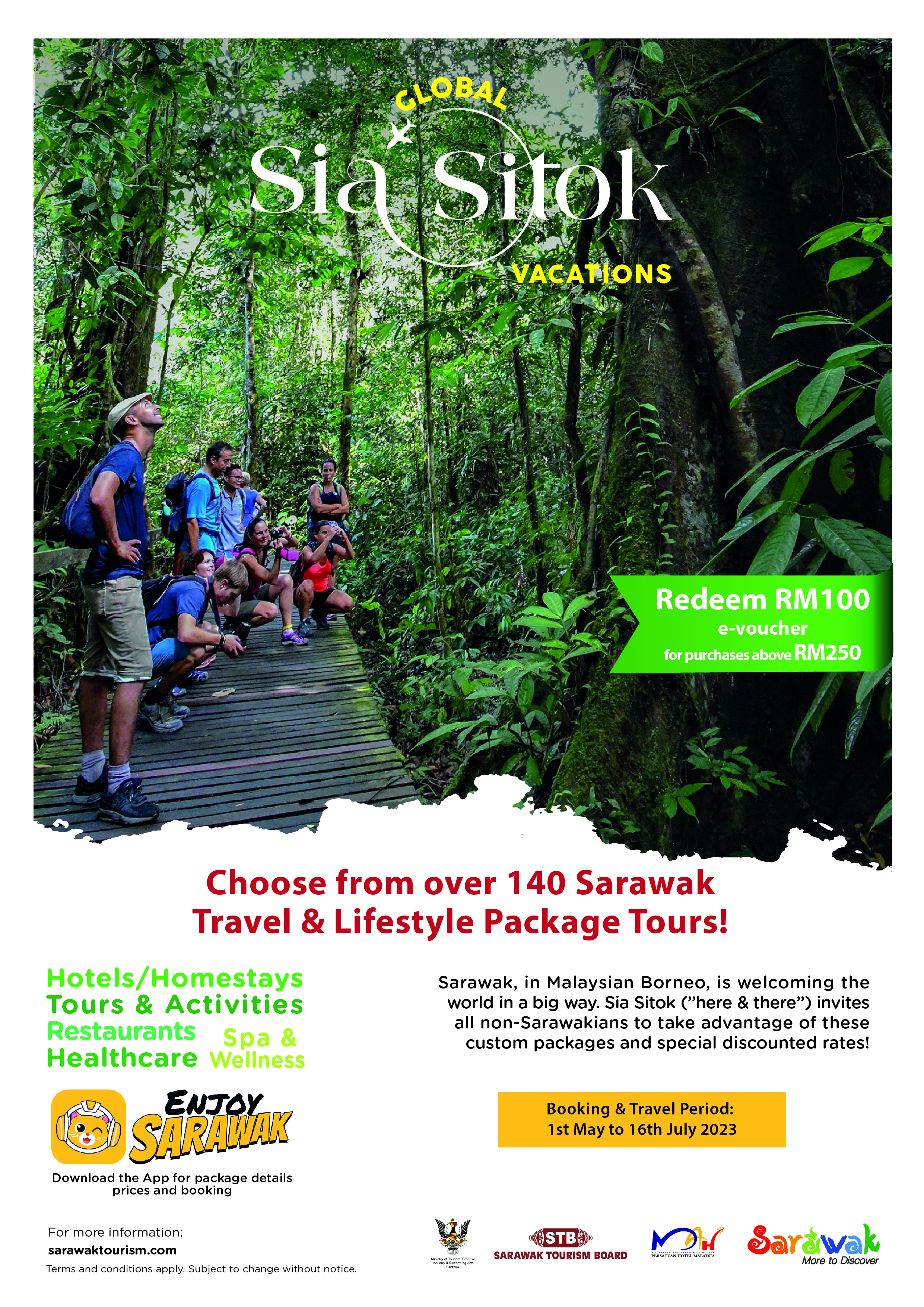 Unforgettable Getaways in Sarawak with Global Sia Sitok Vacations