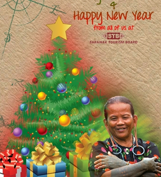 A Christmas Greeting from Sarawak