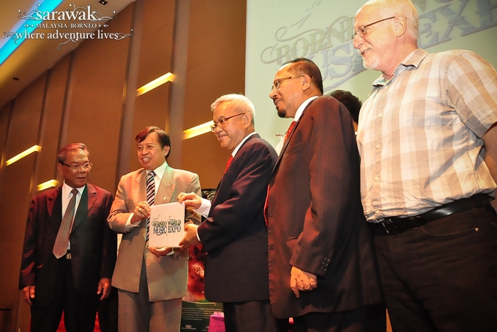 Launching Borneo World Music Expo 2013 by the Minister for Tourism Sarawak, The Honourable Datuk Amar Abg Jo
