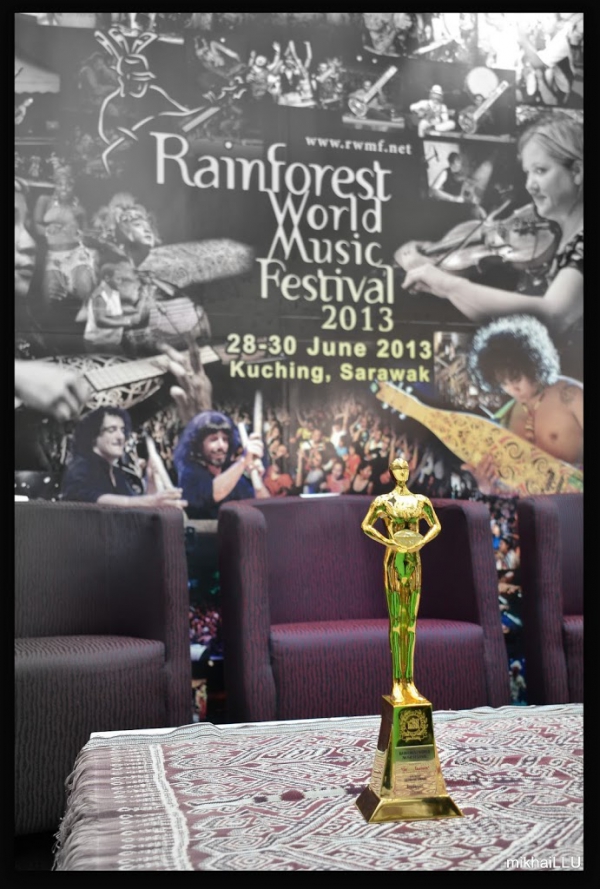 The Rainforest World Music Festival wins the Brand Laureate - Country Brand Awards 2012/2013