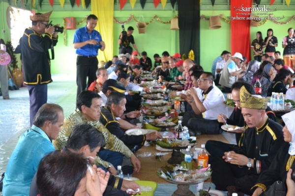 Bisaya Buffalo Race Festival in Limbang Sarawak Community Feast