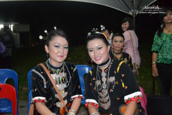 Bisaya Buffalo Race Festival in Limbang Sarawak Beauty contestants
