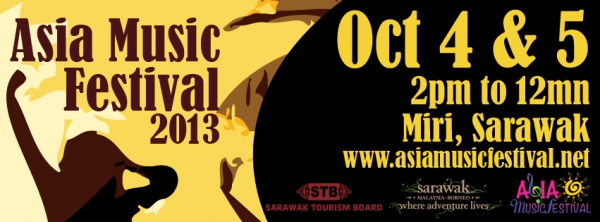 Asia Music Festival 2013 | Miri Sarawak Malaysia Borneo | Eastwood Valley Golf & Country Club