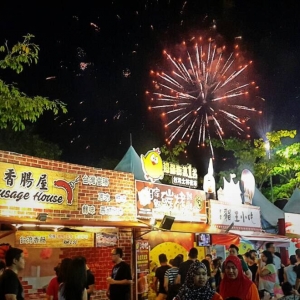 Endless food in Kuching Festival