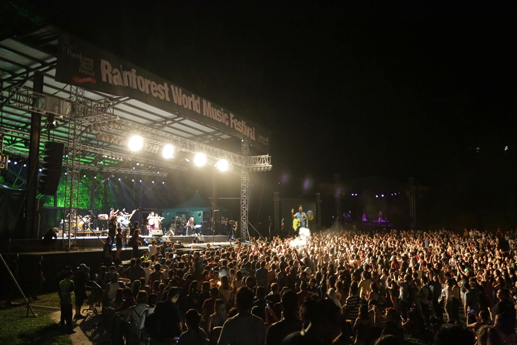 rainforest world music festival 2018 stage