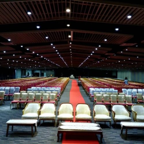 Penview Convention Center Demak theatre sitting arrangement