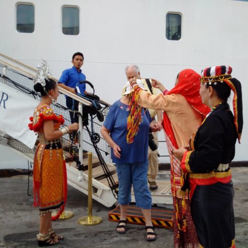 First Cruise Ship Of The Year Arrives In Kuching
