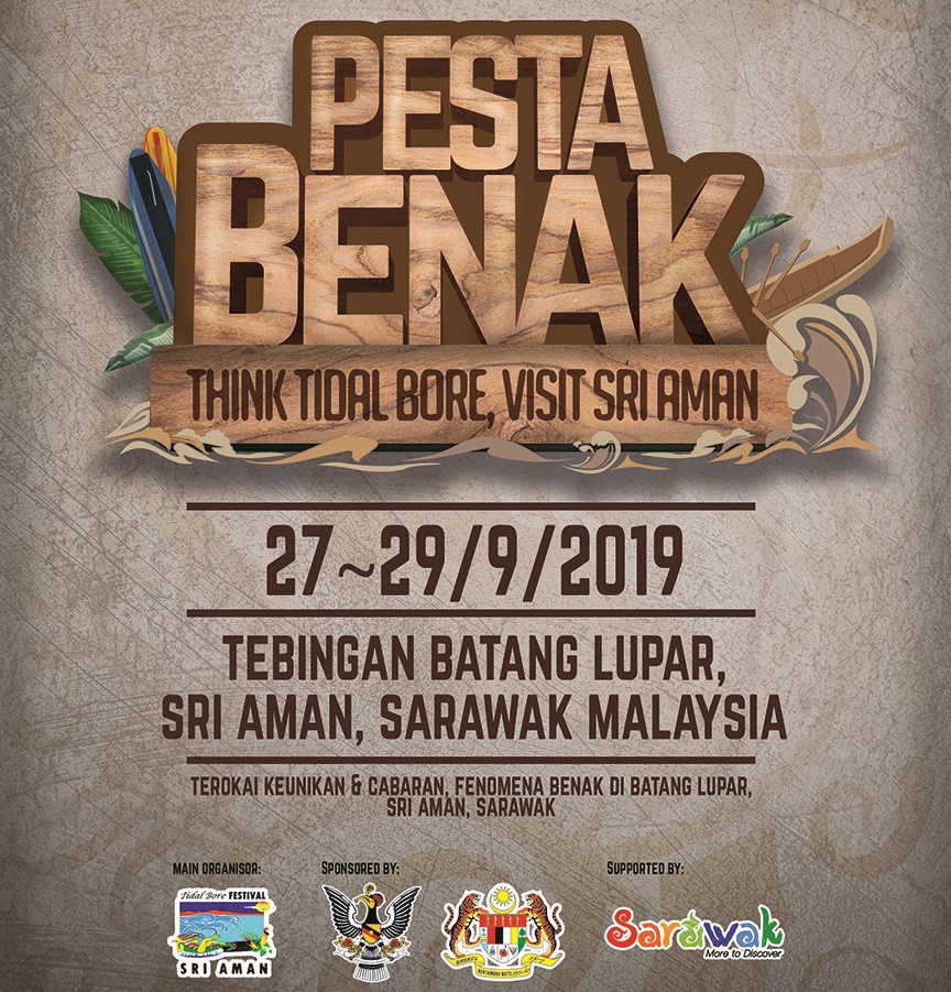 Tidal Bore Festival Pesta Benak 2019 Visit Sarawak