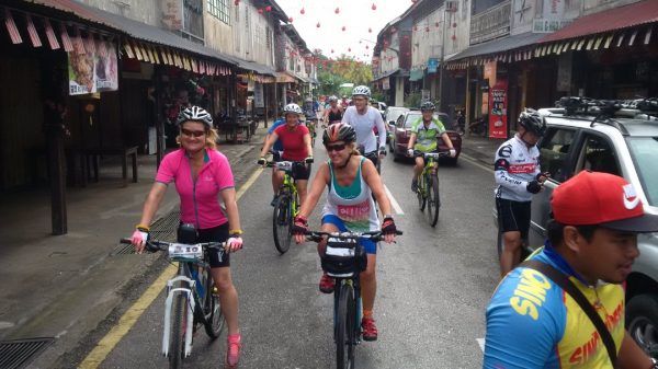 Cycling for Charity in Sarawak