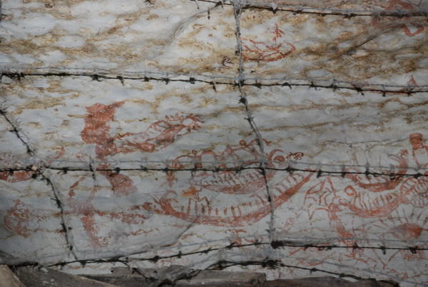 Niah-cave-painting-1000-years-old, Miri, Sarawak