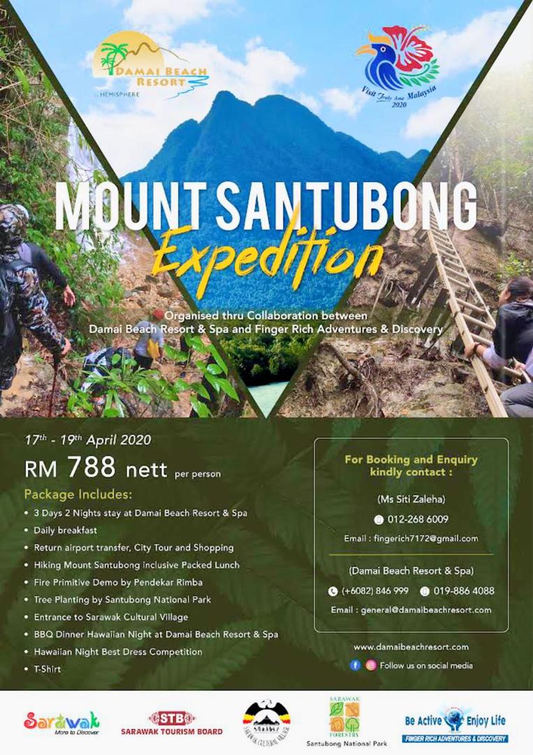 Mount santubong expedition