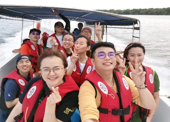 Santubong boat ride