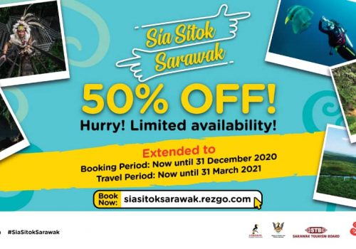 ‘SIA SITOK SARAWAK’ INTRA-STATE CAMPAIGN OFFERS UP T0 50% DISCOUNTS FOR OVER 30 EXCITING ATTRACTIONS IN SARAWAK