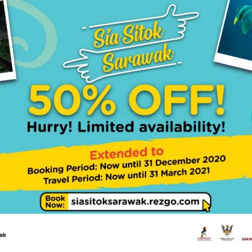 ‘SIA SITOK SARAWAK’ INTRA-STATE CAMPAIGN OFFERS UP T0 50% DISCOUNTS FOR OVER 30 EXCITING ATTRACTIONS IN SARAWAK