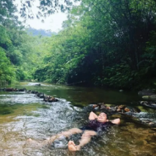 The hidden hot springs in Sarawak