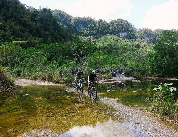 Cycling at Semadang